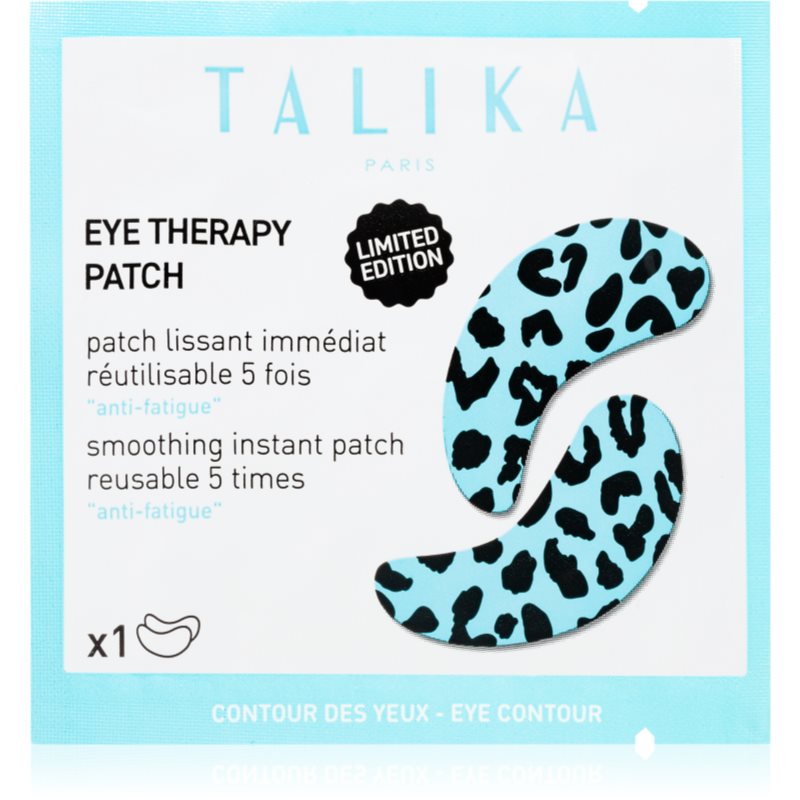 Talika Eye Therapy Patch Reusable Mjukgörande mask för ögonen Leopard Limited Edition 1 st. female