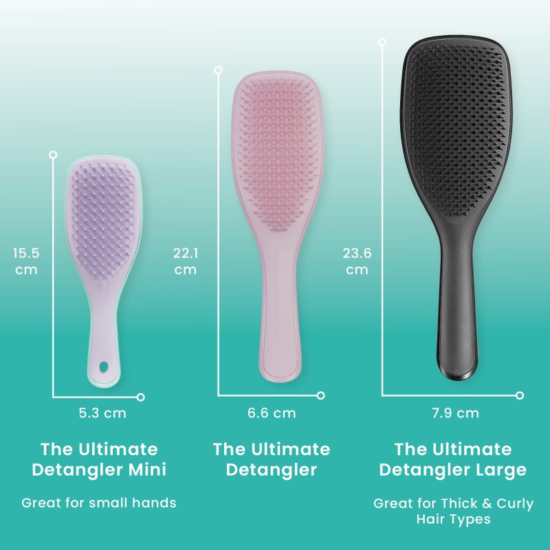 Tangle Teezer Ultimate Detangler Henna Red flat brush for all hair types 1 pc