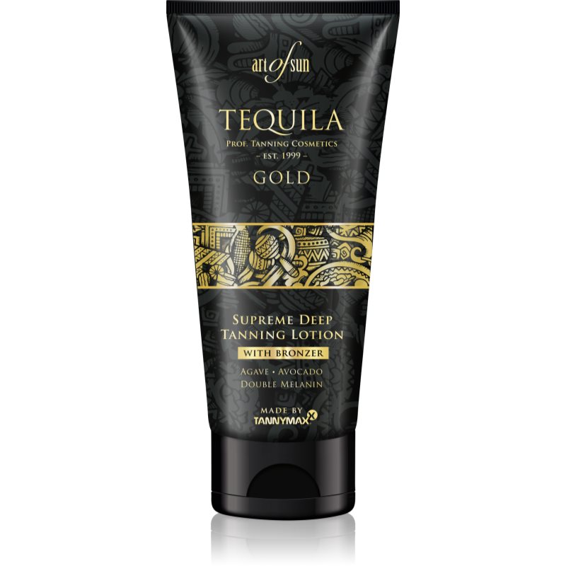 

Tannymaxx Art Of Sun Tequila Gold крем для засмаги у солярії з бронзером засіб для засмаги