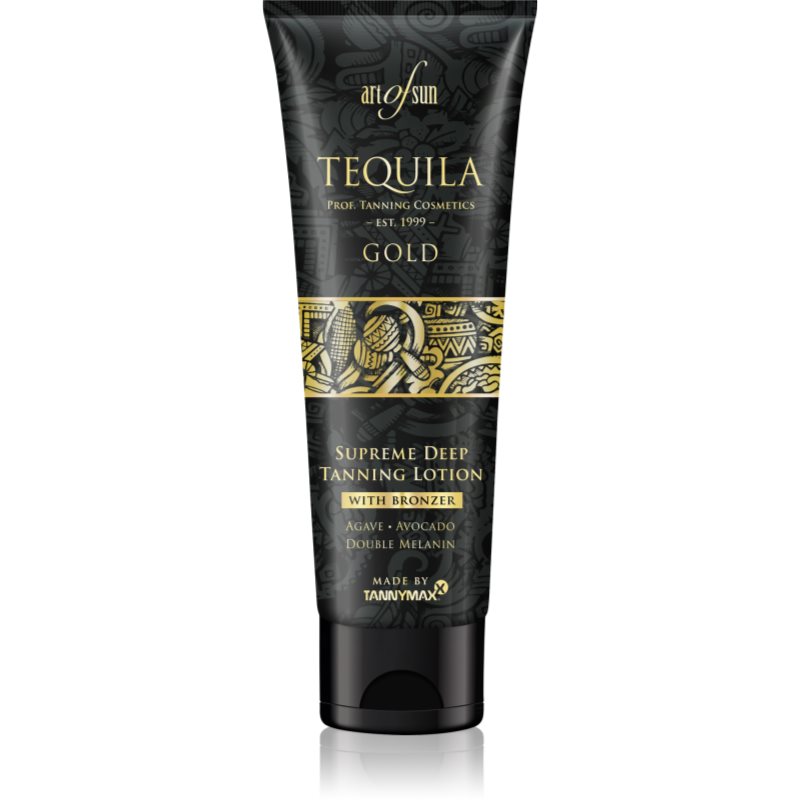 

Tannymaxx Art Of Sun Tequila Gold крем для засмаги у солярії з бронзером засіб для засмаги