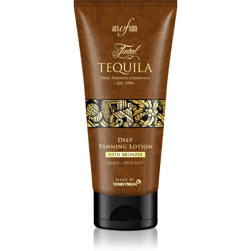 

Tannymaxx Art Of Sun Tinted Tequila крем для засмаги у солярії з бронзером для підвищення стійкості засмаги