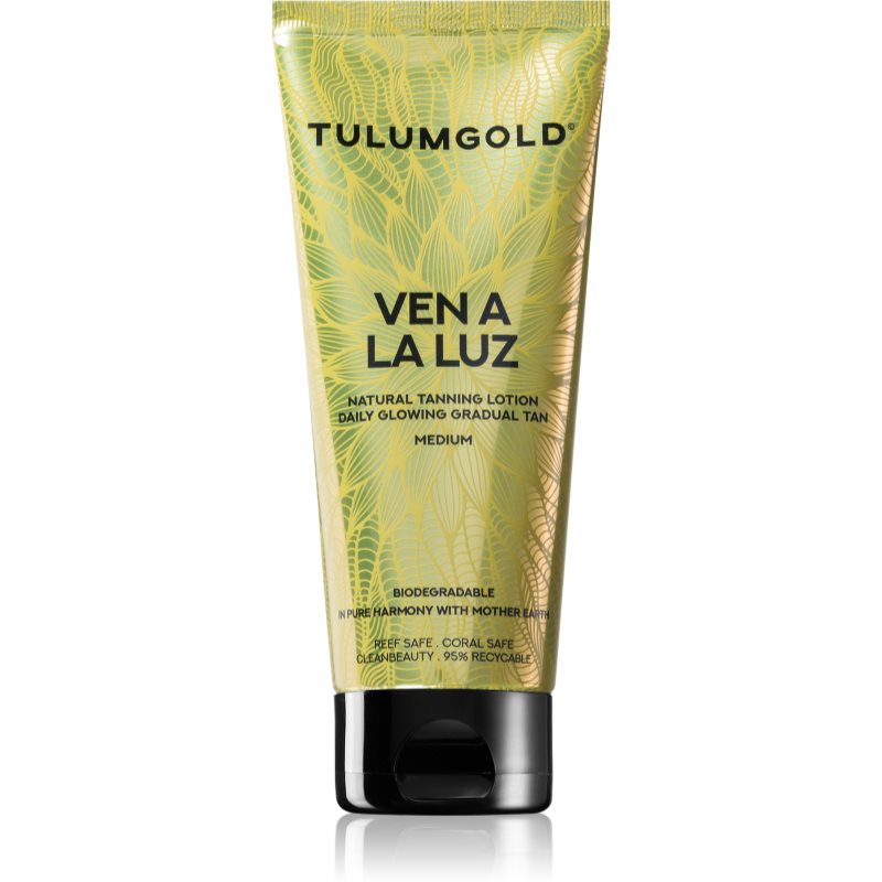 Tannymaxx Tulumgold Ven A La Luz Natural Tanning Lotion Medium крем для засмаги у солярії 200 мл