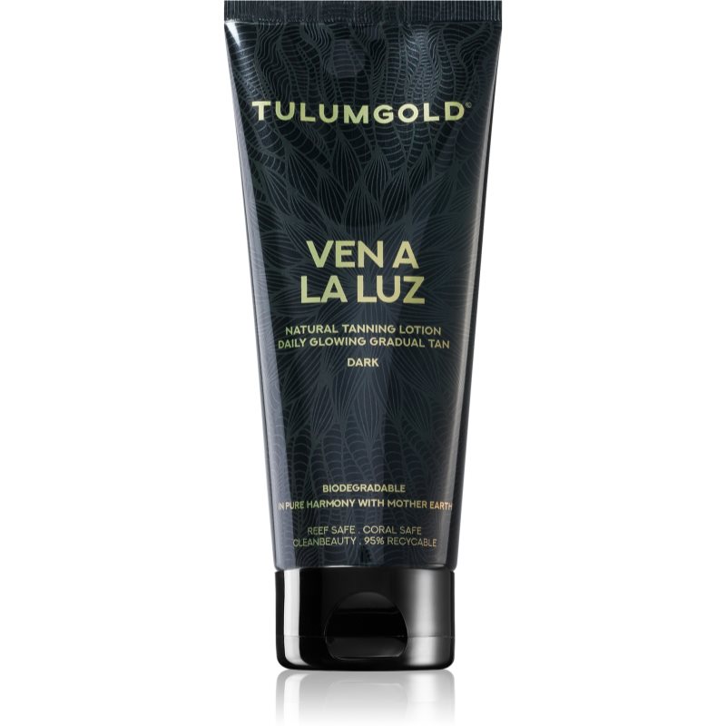 Tannymaxx Tulumgold Ven A La Luz Natural Tanning Lotion Dark Sunbed Tanning Cream 200 Ml