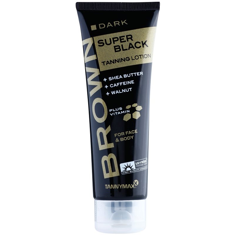 Tannymaxx Brown Super Black Dark Sunbed Tanning Cream 125 Ml