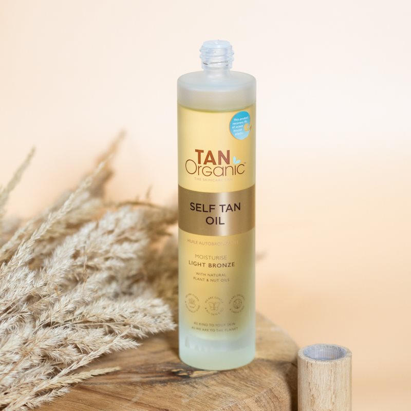 TanOrganic The Skincare Tan Huile Auto-bronzante Teinte Light Bronze 100 Ml