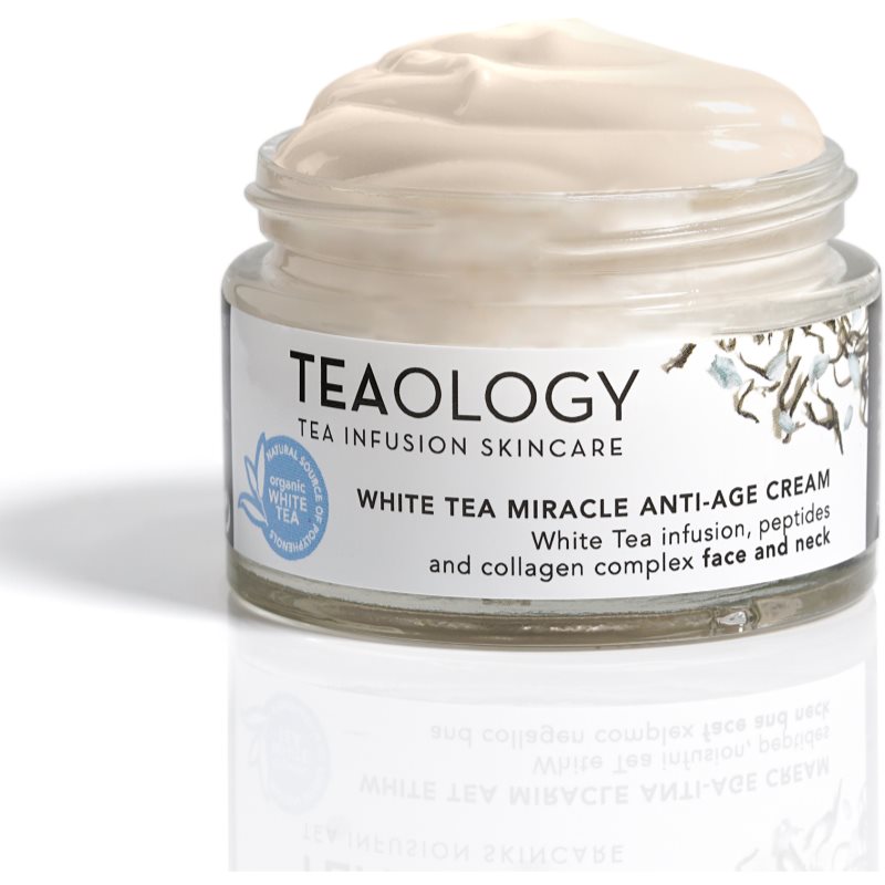 Teaology White Tea Miracle Anti-Age Cream hydratisierende Anti-Aging Creme 50 ml