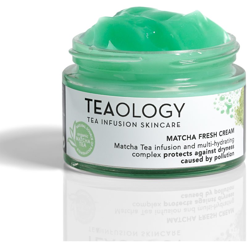 Teaology Matcha Tea Fresh Cream tiefenwirksame feuchtigkeitsspendende Creme mit Matcha 50 ml