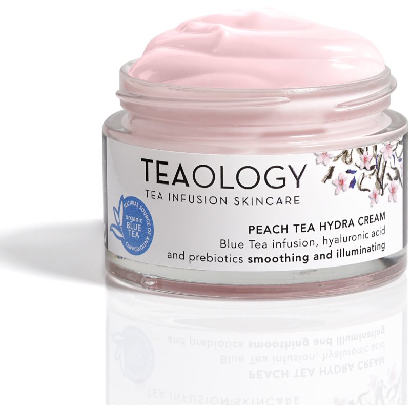 Teaology Hydrating Peach Tea Hydra Cream feuchtigkeitsspendende Creme für strahlenden Glanz 50 ml