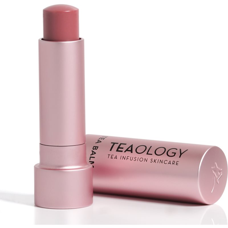 Teaology Tea Balm Moisturising Lip Balm Stick Shade Rose Tea 4 G