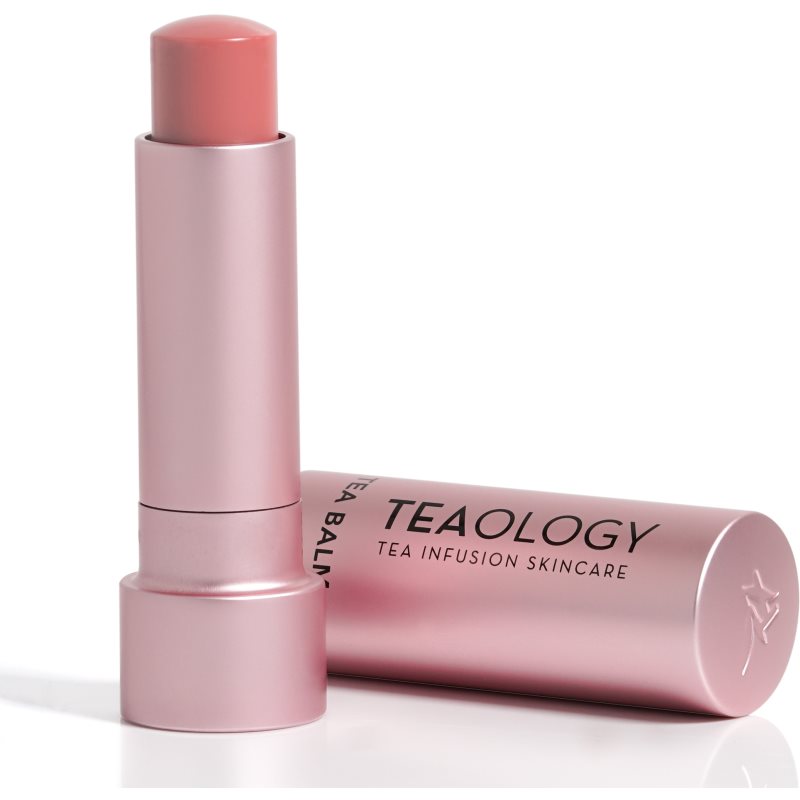 Teaology Tea Balm feuchtigkeitsspendender Balsam-Stick für die Lippen Farbton Peach Tea 4 g