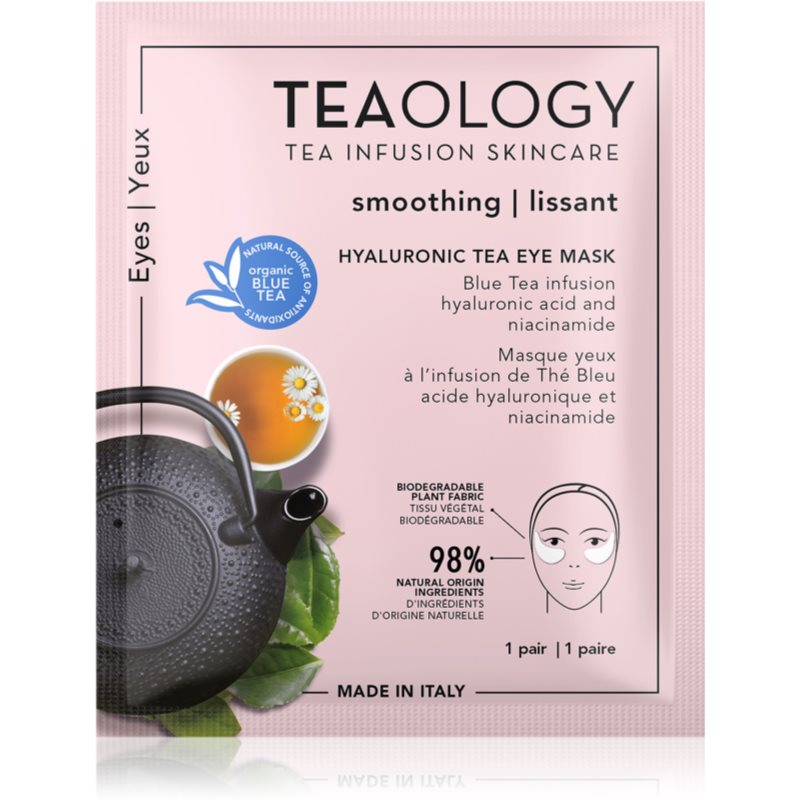 Teaology Face Mask Hyaluronic Eye Mask hyalurónové hydratačné obklady na oči 5 ml