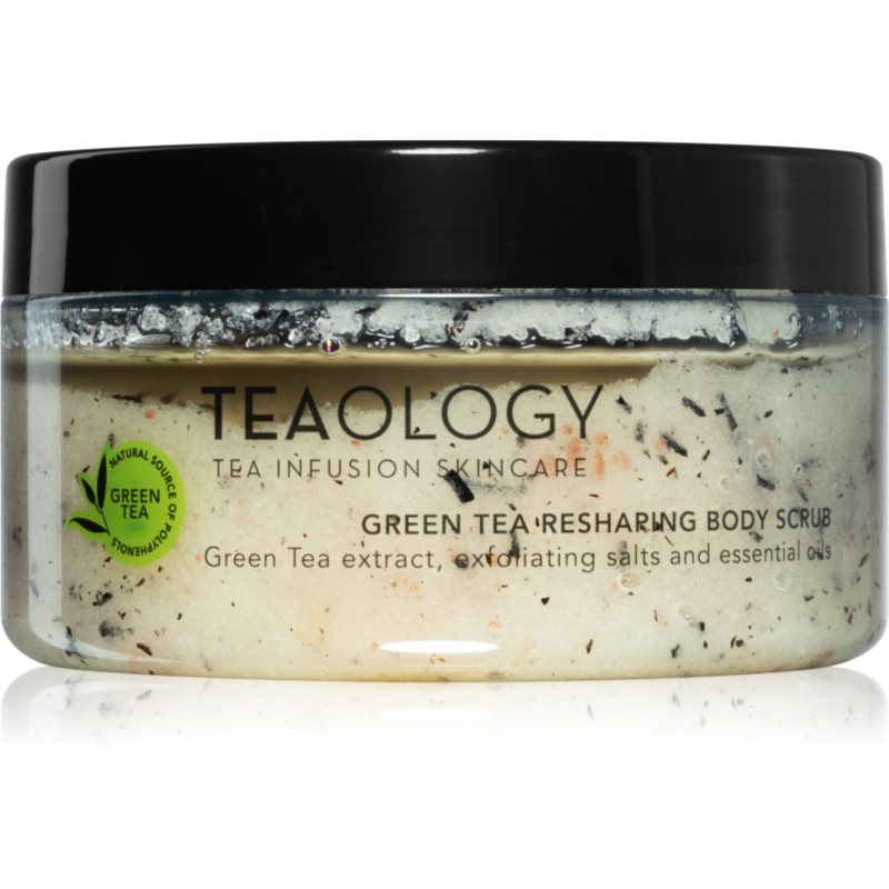 Teaology Green Tea Reshaping Body Scrub tisztító testpeeling 450 g