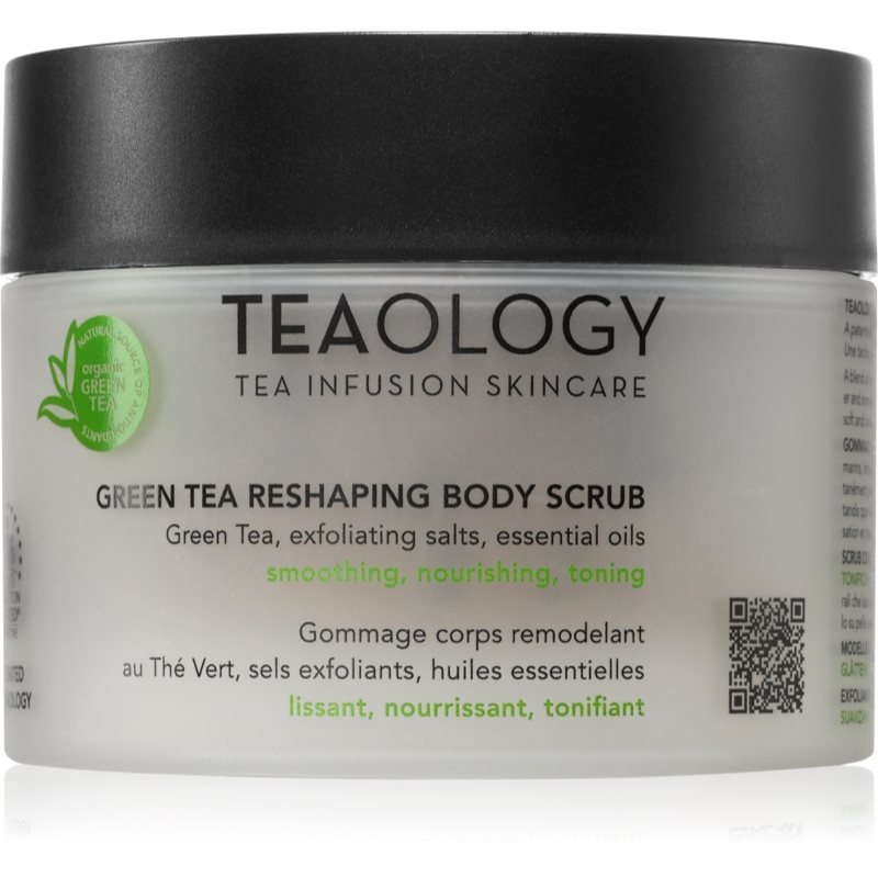 Teaology Green Tea Reshaping Body Scrub vyhlazující tělový peeling 380 g