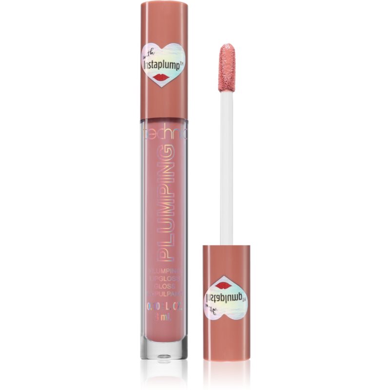 Technic Cosmetics Plumping Lipgloss Lipgloss für mehr Volumen Farbton Adorbs 3 ml
