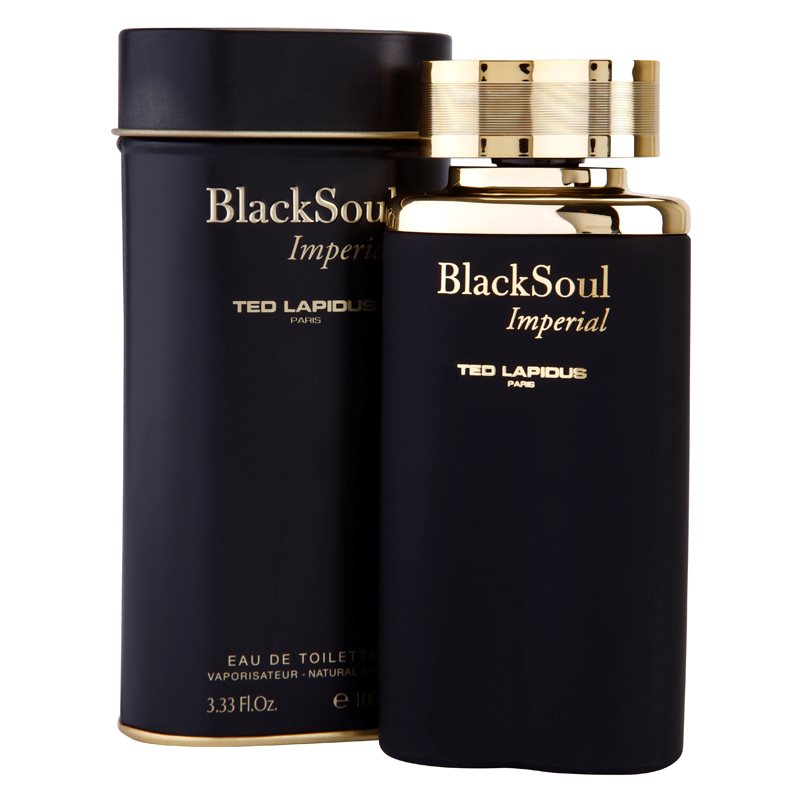 Ted Lapidus Black Soul Imperial Eau De Toilette For Men 100 Ml