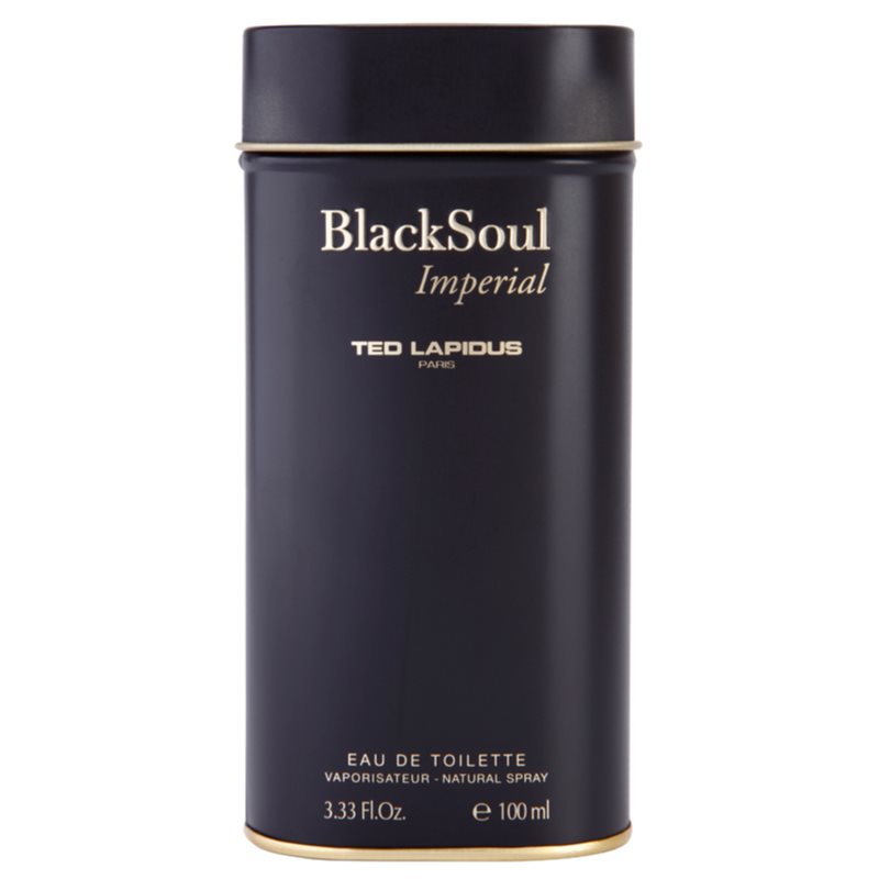 Ted Lapidus Black Soul Imperial Eau De Toilette For Men 100 Ml