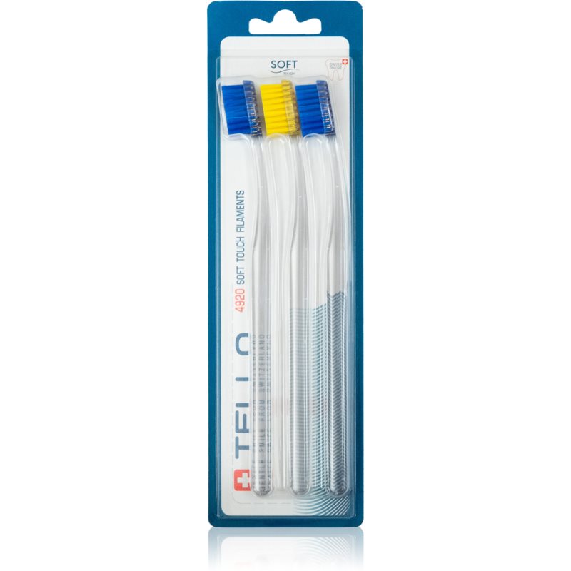 TELLO 4920 Soft 3pack toothbrush 3 pc
