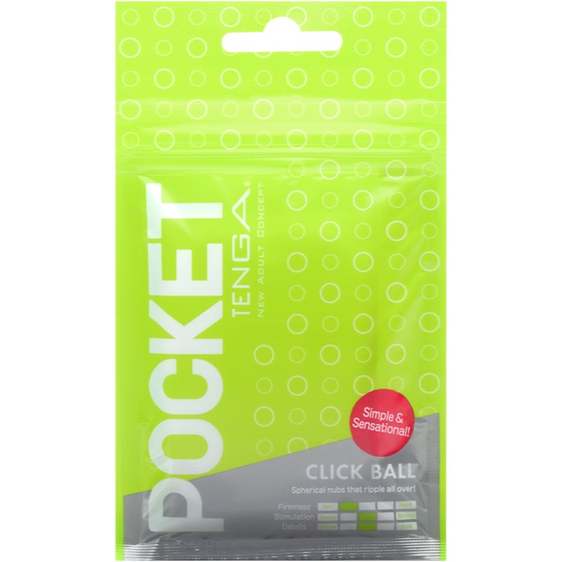 Tenga Pocket Click Ball одноразовий мастурбатор 8 см
