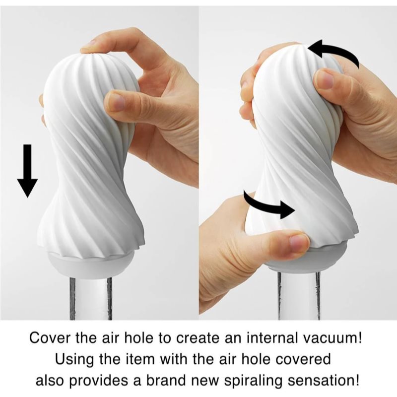 Tenga Flex Rocky Black Masturbateur Masculin 16,5 Cm