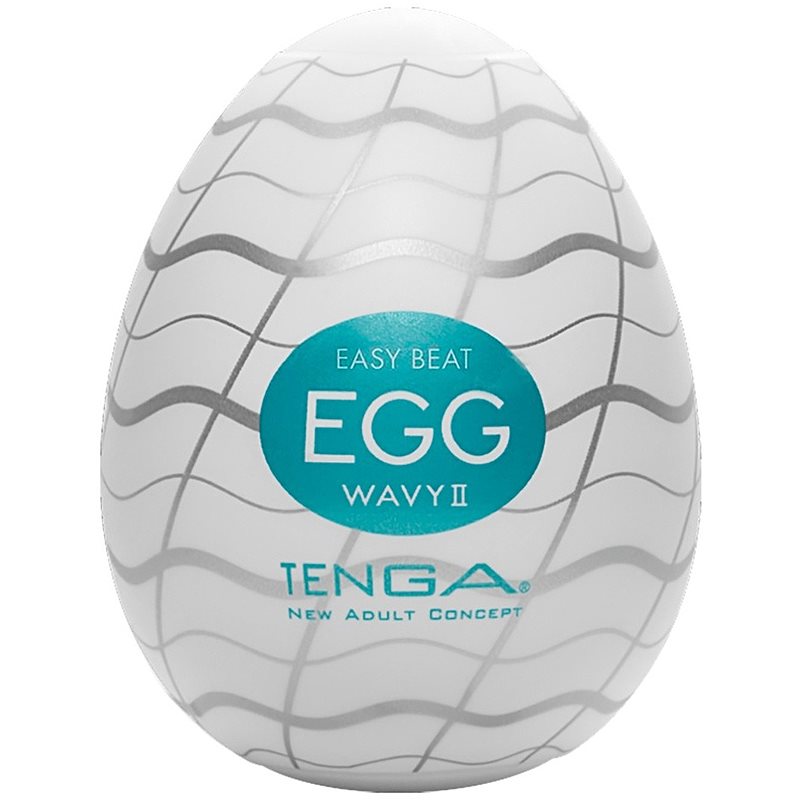 Tenga Egg Wavy II одноразовий мастурбатор 6,5 см