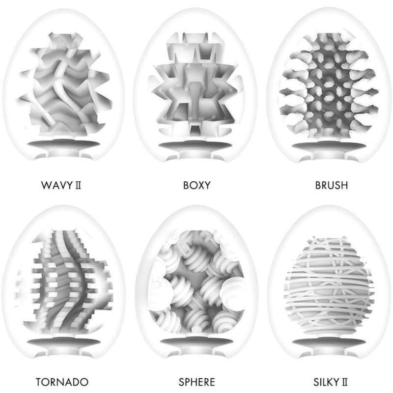 Tenga Egg Boxy Masturbateur Jetable 6,5 Cm