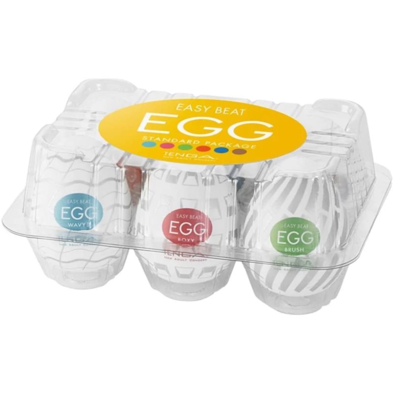 Tenga Egg Variety Pack Kit De Masturbateurs New Standard 6 Pcs