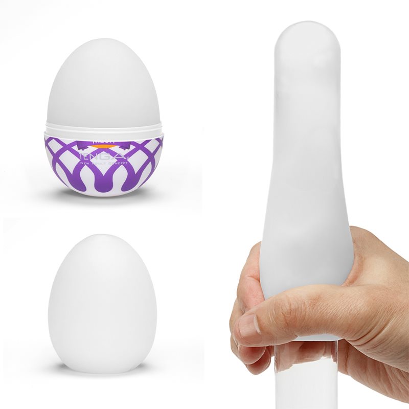 Tenga Egg Mesh Masturbateur Jetable 6,5 Cm