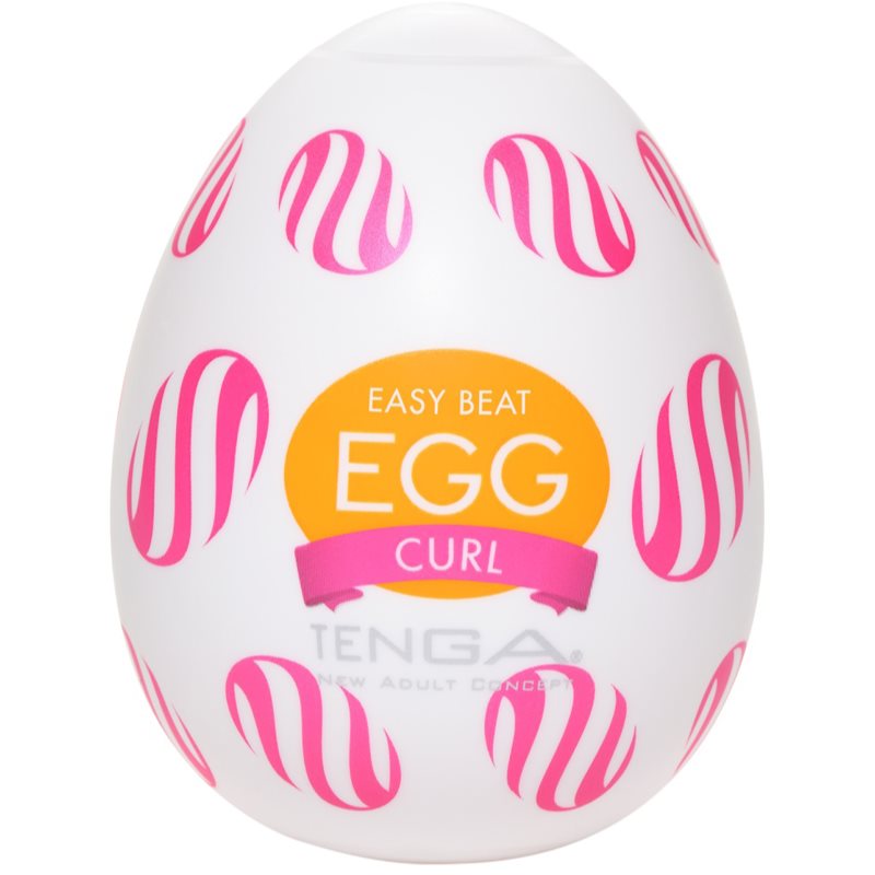 Tenga Egg Curl одноразовий мастурбатор 6,5 см