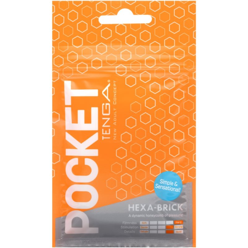 Tenga Pocket Hexa-Brick 8 Cm