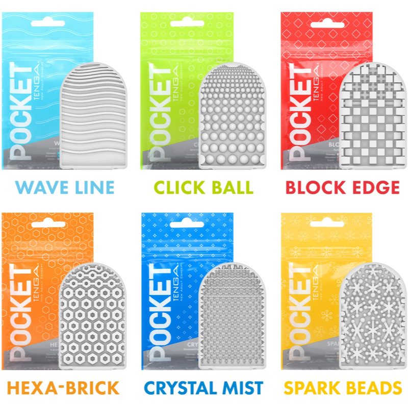 Tenga Pocket Hexa-Brick 8 см