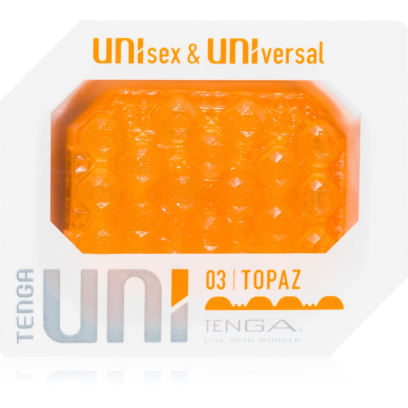 Tenga Uni jednorazový masturbátor Topaz 5,9 cm