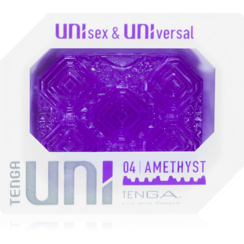 Tenga Uni jednorazový masturbátor Amethyst 5,9 cm