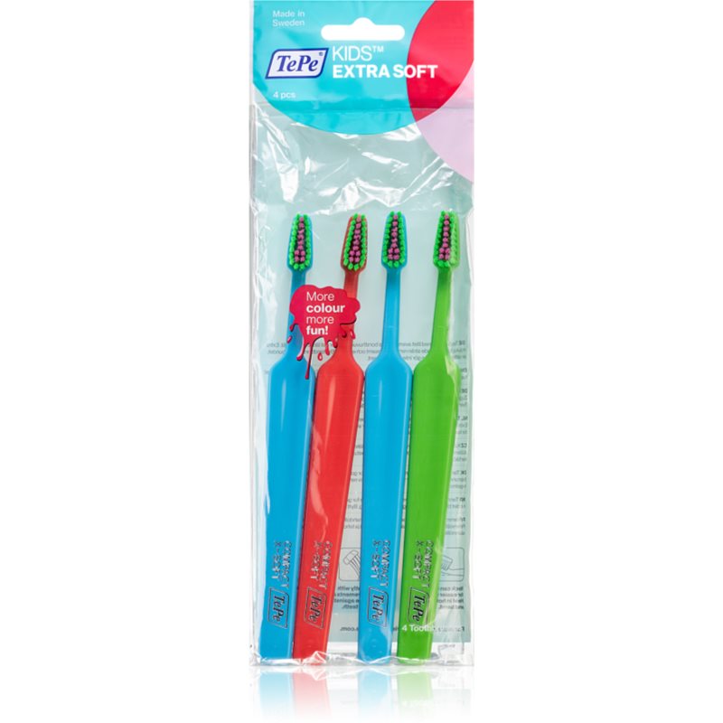 

TePe Colour Compact зубні щіточки extra soft 4 шт