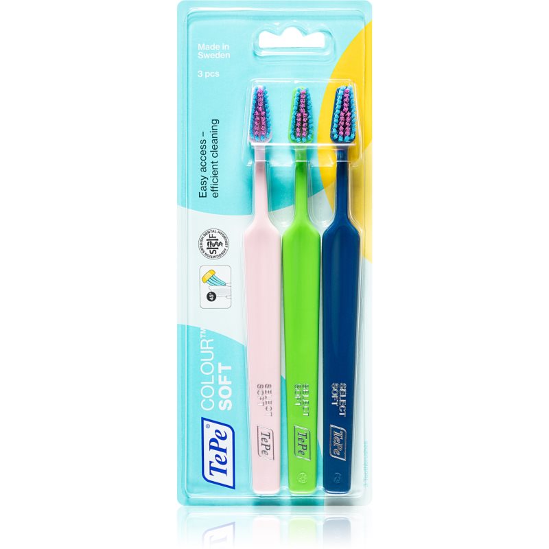 

TePe Colour Soft зубні щіточки soft