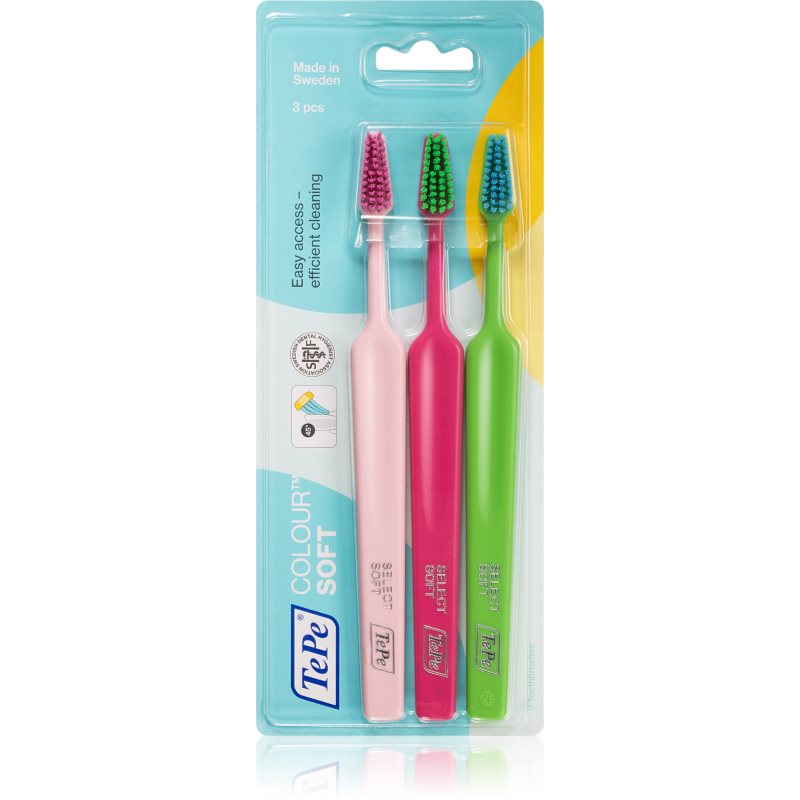 

TePe Colour Soft зубні щіточки soft
