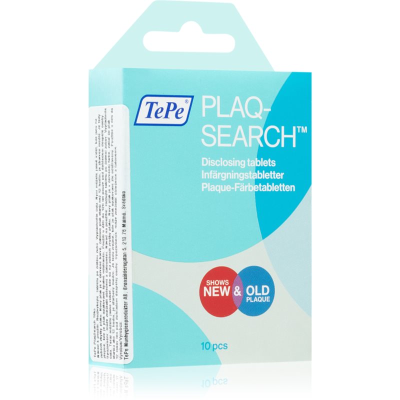 TePe PlaqSearch таблетки для індикації зубного нальоту 10 кс