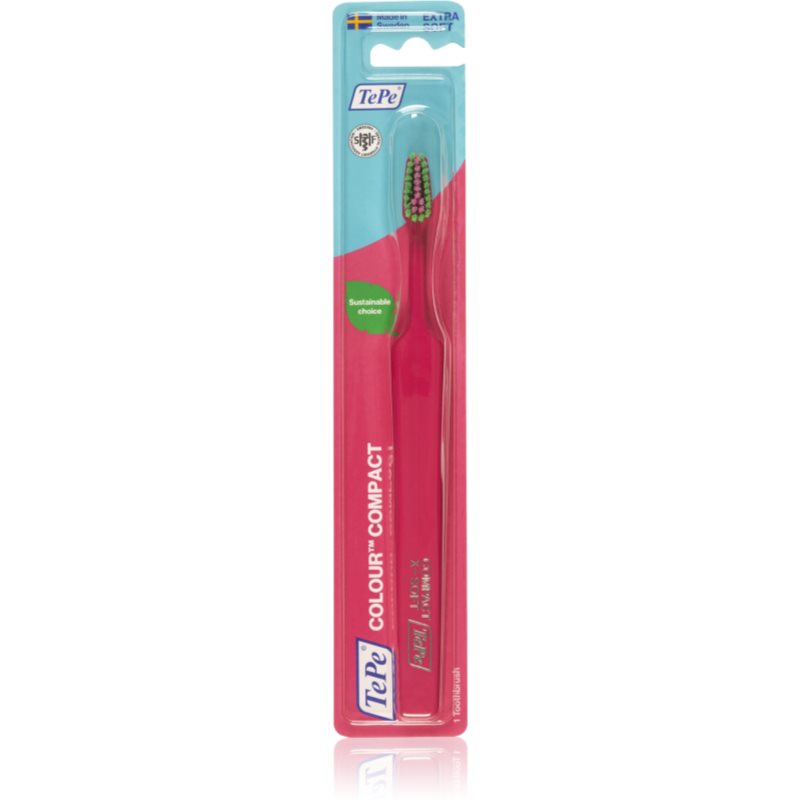 TePe Compact X-Soft Zahnbürste rosafarben 1 St.