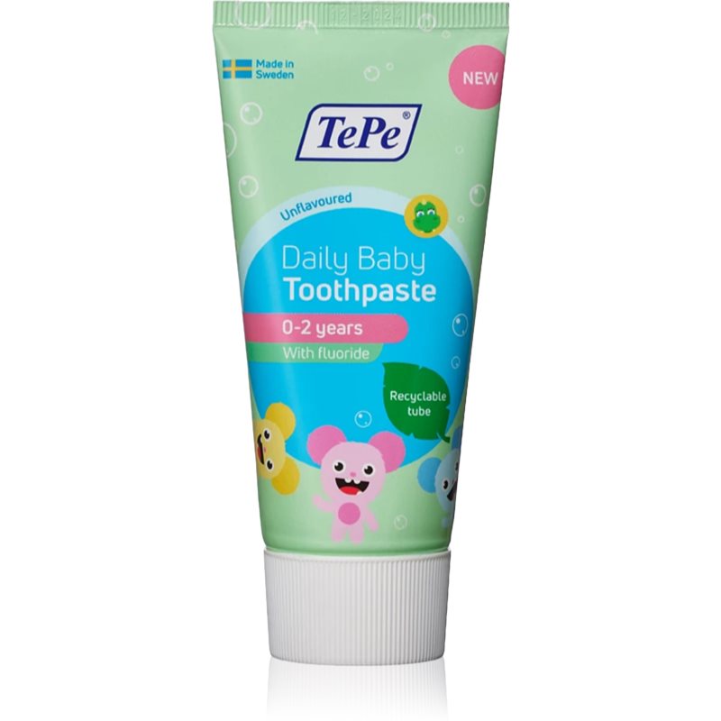 TePe Daily Baby Zahnpasta für Kinder ab der Geburt 50 ml