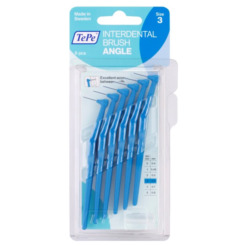 TePe Angle Size 3 Interdental Brushes 0,6 Mm 6 Pc