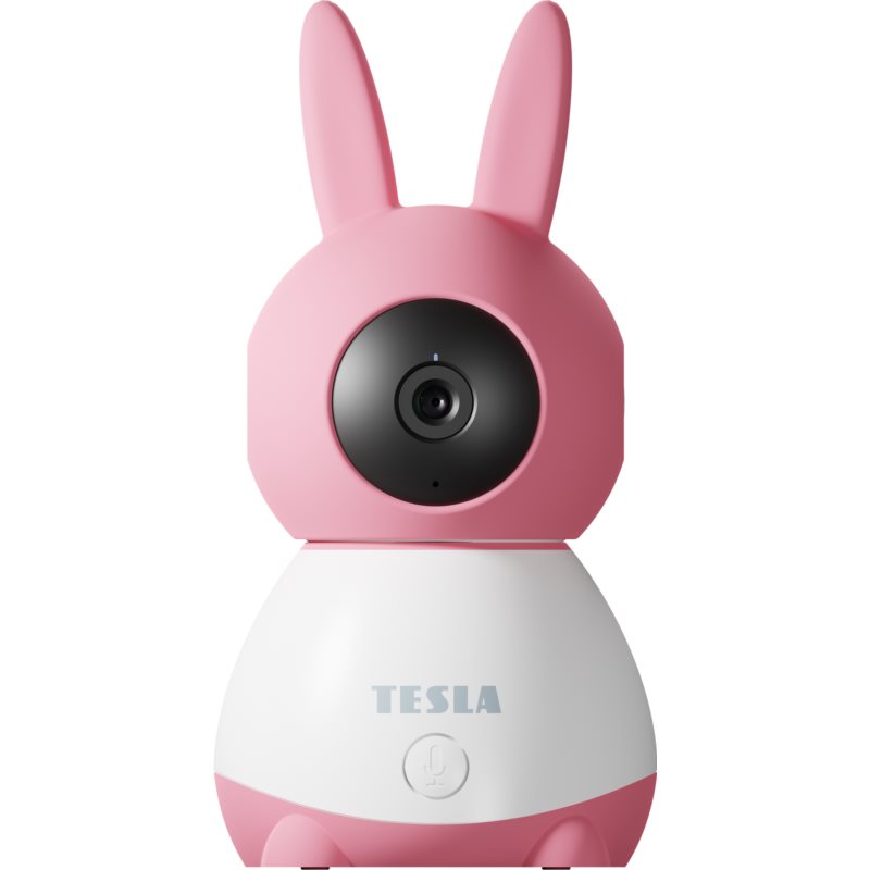 Tesla Smart Camera 360 Baby Pink видео бебефон