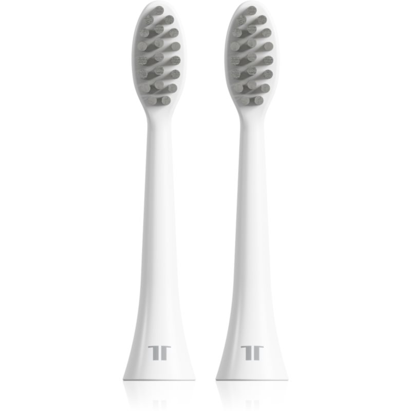 Tesla TS200 Brush Heads spare heads White for TS200(Deluxe) 2 pc