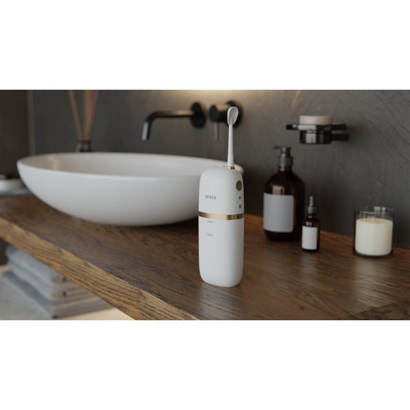 Tesla Flosser FS200 Jet Dentaire White 1 Pcs