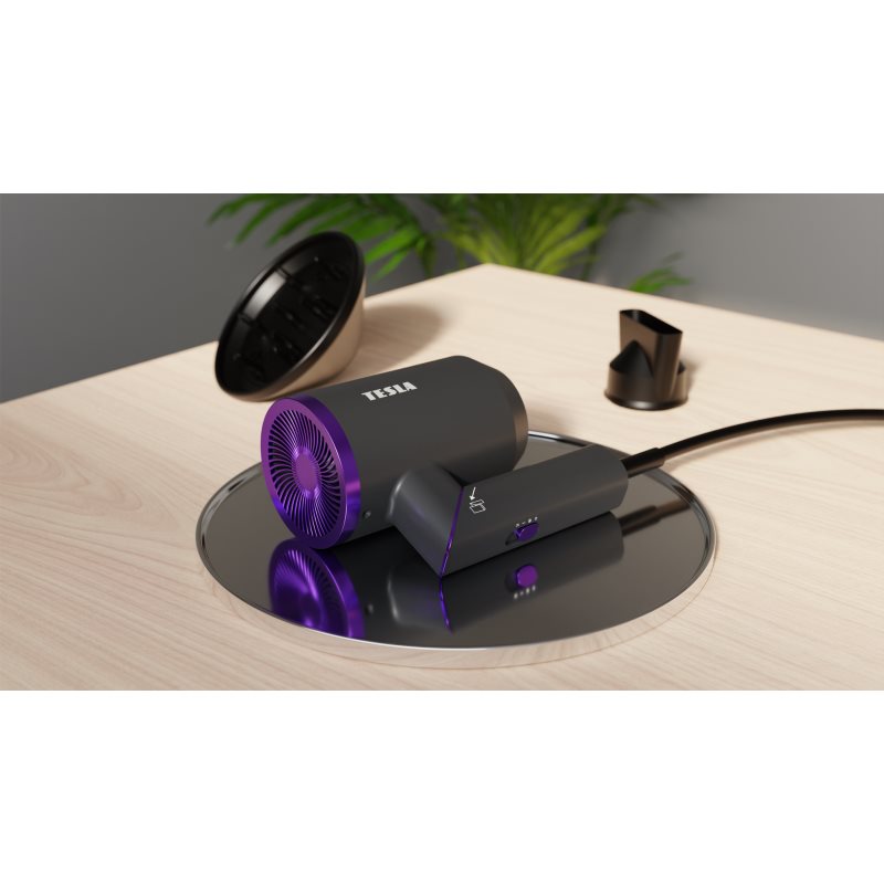 Tesla Foldable Ionic Hair Dryer фен для волосся 1 кс