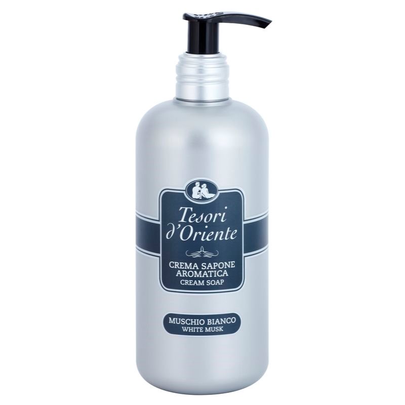 Tesori d'Oriente White Musk Cream Soap tekuté mýdlo s vůní White Musk 300 ml