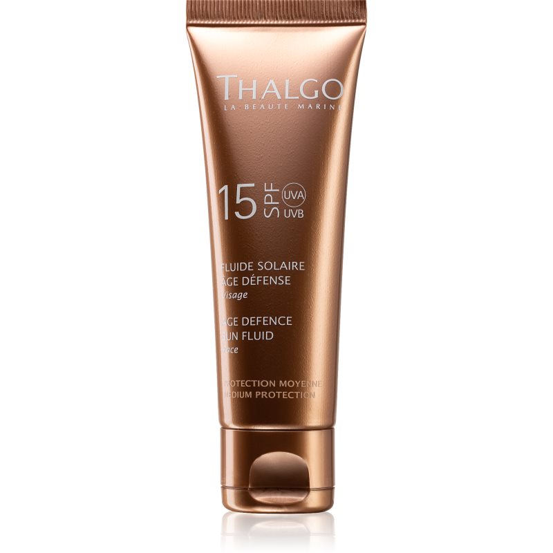 

Thalgo Suncare флюїд для засмаги для шкіри обличчя SPF 15