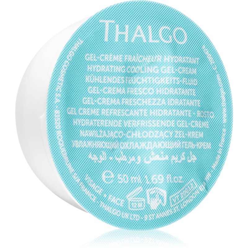 E-shop Thalgo Source Marine Hydrating Cooling Gel-Cream hydratační gelový krém s chladivým účinkem náhradní náplň 50 ml