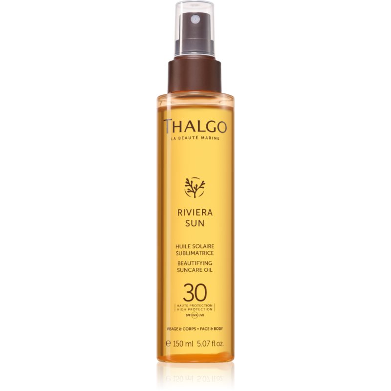 Thalgo Riviera Sun Beautyfying Suncare Oil SPF30 vyživujíci suchý olej pro podporu opálení SPF 30 150 ml