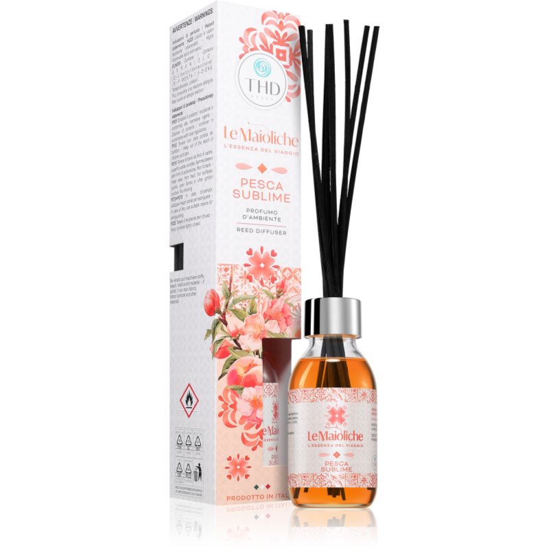 THD Le Maioliche Pesca Sublime aroma difuzér s náplní 100 ml (obrázek 3)