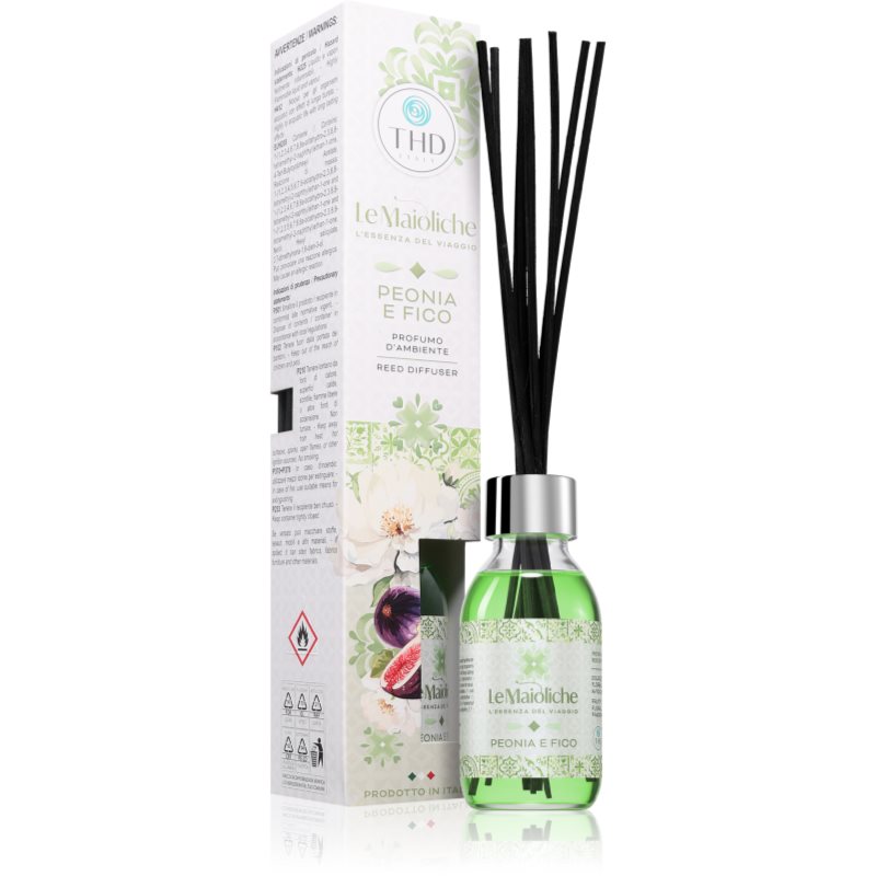 THD Le Maioliche Peonia e Fico aroma difuzér s náplní 100 ml (obrázek 3)