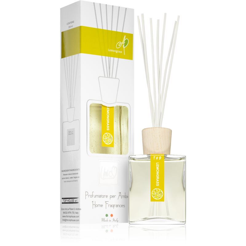 THD Platinum Collection Lemongrass Aroma Diffuser With Refill 200 Ml